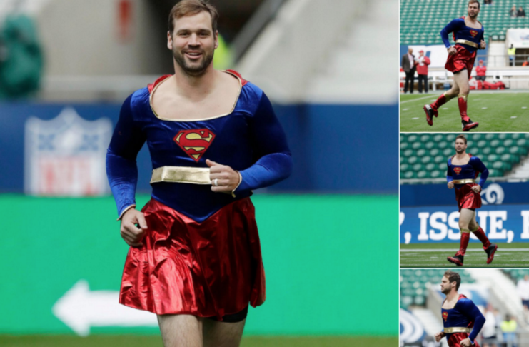 Αθλητής του NFL ως… Super Girl!