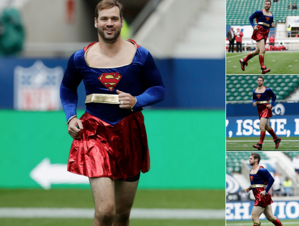 Αθλητής του NFL ως… Super Girl!