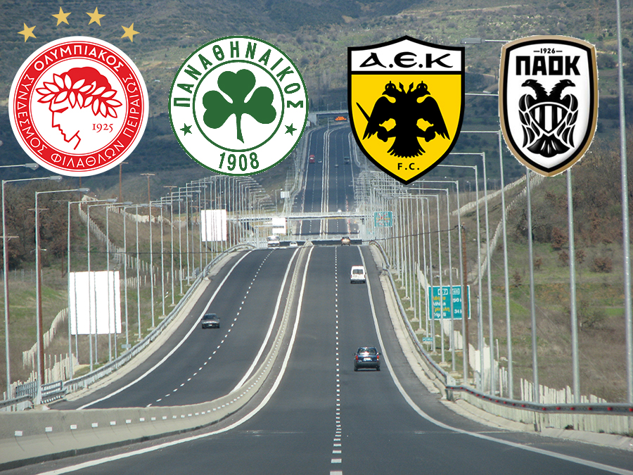 BIG FOUR: Δέκα αγώνες χωρίς νίκη μακριά από την πόλη τους!