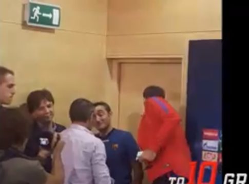 ΑΠΟΚΛΕΙΣΤΙΚΟ VIDEO: Ο Βαλβέρδε με τον συντάκτη του «to10.gr», Χριστόφορο Ευαγγελάτο