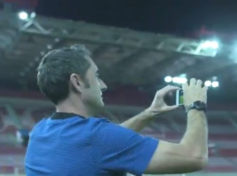 Ο Βαλβέρδε στο δεύτερο… «σπίτι» του (vid)