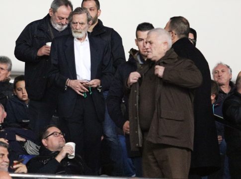ΑΕΚ – ΠΑΟΚ: Μαζί στο ΟΑΚΑ Μελισσανίδης – Βαρδινογιάννης (pics)