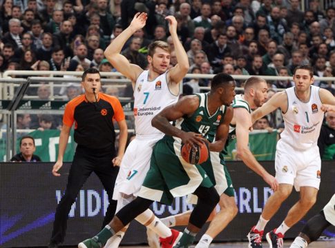 LIVE : Παναθηναϊκός – Ρεάλ Μαδρίτης 82-80 (Τελικό)