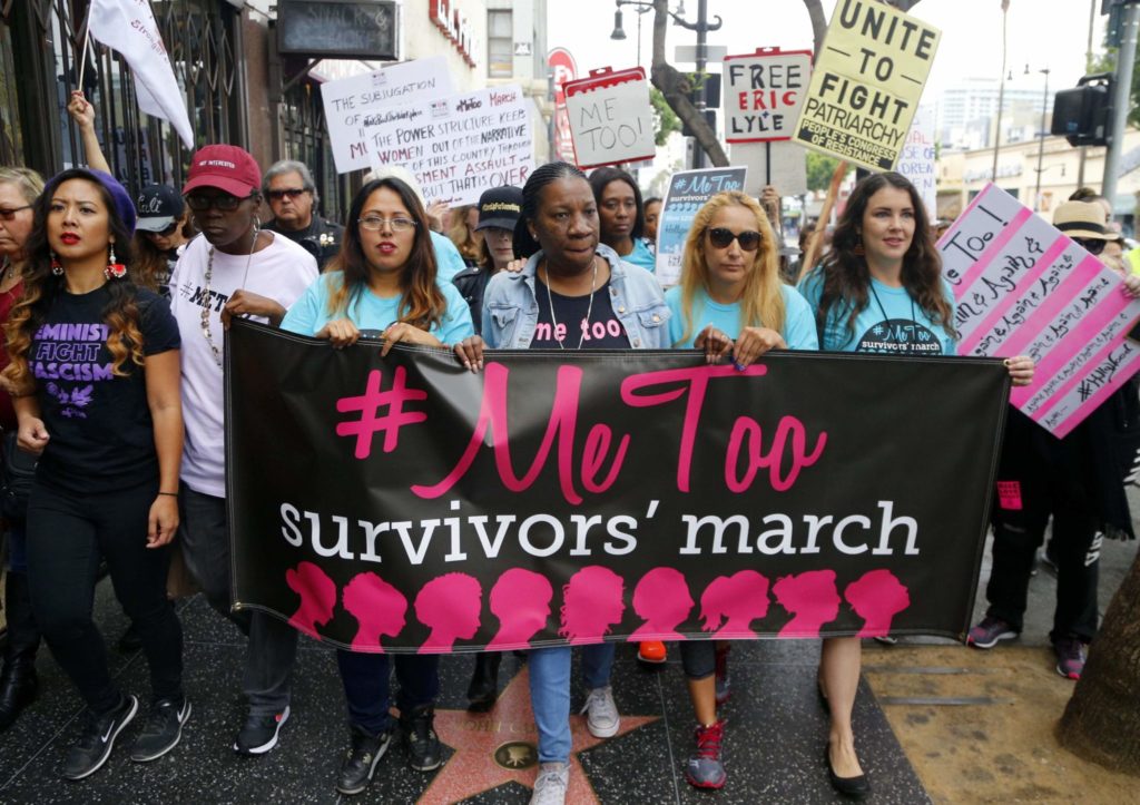 Πορεία στο Λος Άντζελες με σύνθημα #metoo