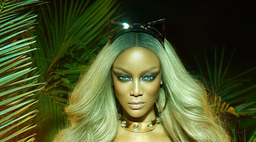 Η γαζέλα Tyra Banks μεταμορφώνεται σε τίγρη και το αποτέλεσμα είναι εντυπωσιακό