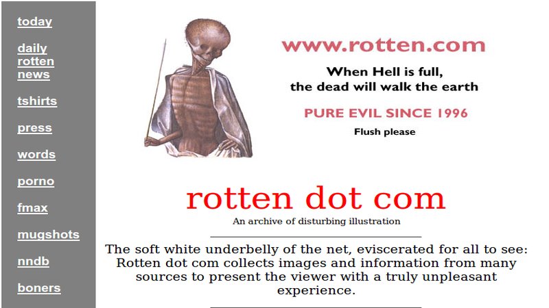 Rotten : Έκλεισε το πιο περίεργο site του Διαδικτύου