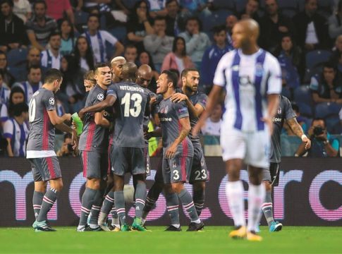 LIVE : Μπεσίκτας – Πόρτο 1-1 (Τελικό)