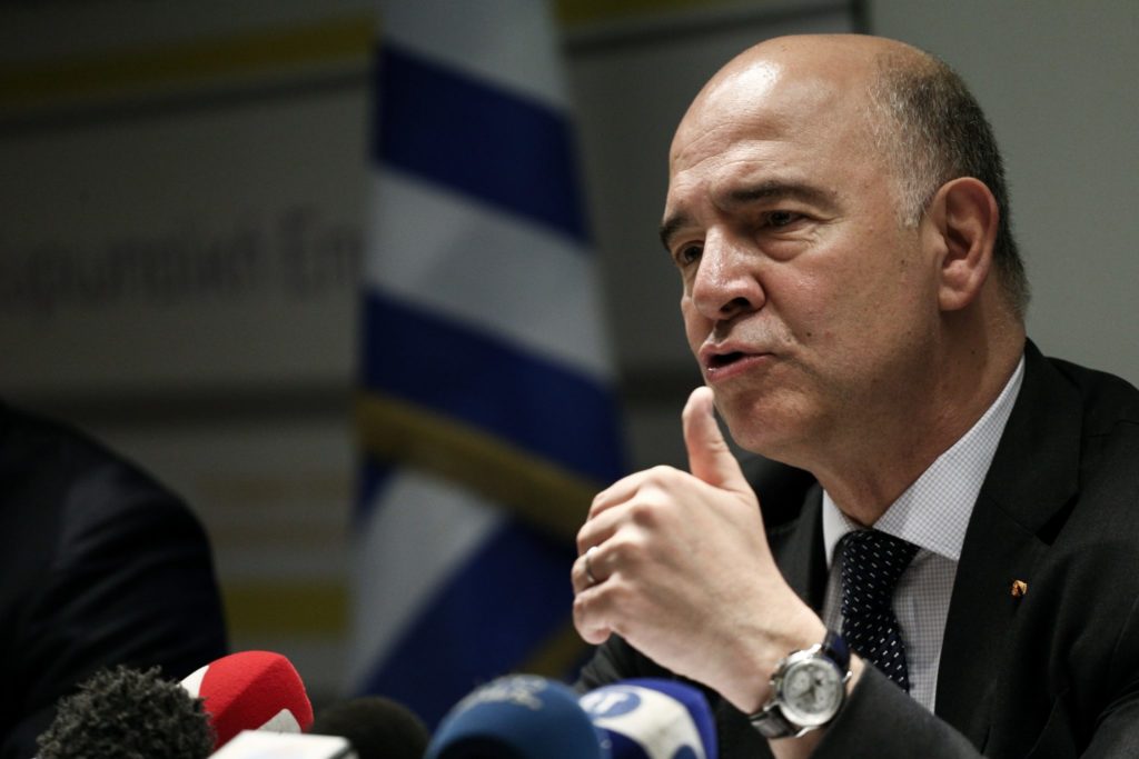 Μοσκοβισί: Εφικτή η συμφωνία σε τεχνικό επίπεδο πριν από το τέλος του έτους