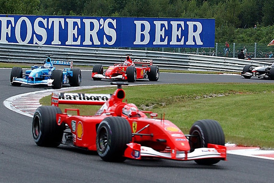 Formula1 : Πουλήθηκε σε δημοπρασία η F2001 του Σουμάχερ