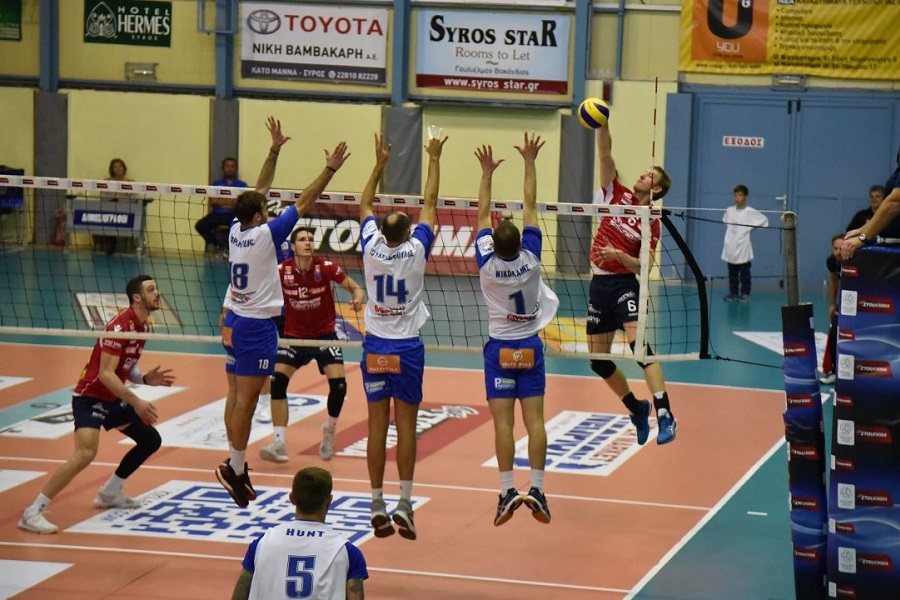 Volley League Ανδρών : Εθνικός Αλεξανδρούπολης – ΑΟΠ Κηφισιάς 2-3
