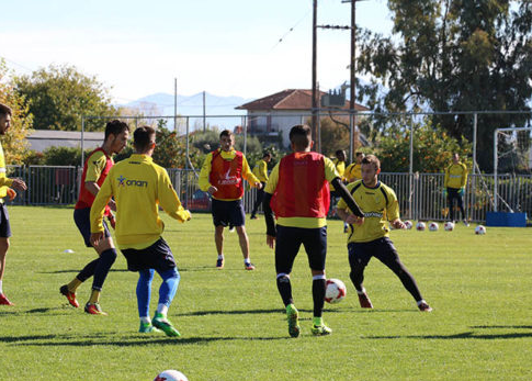 Παναιτωλικός : Μπάλα και τακτική στην προπόνηση, ατομικό για τέσσερις