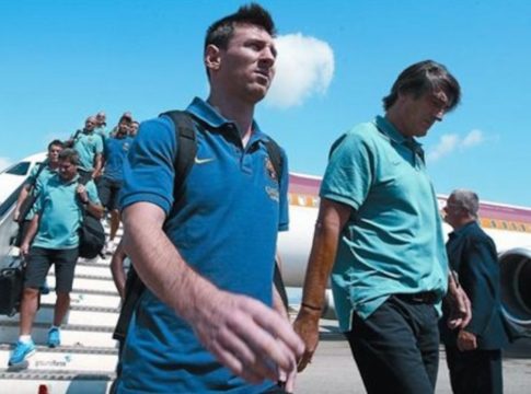 Μέσι : Υπέγραψε χωρίς την σκια του