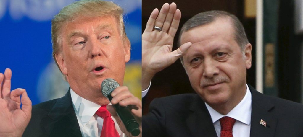 Ο Τραμπ διαβεβαίωσε τον Ερντογάν ότι δεν παρέχονται όπλα στους Κούρδους της Συρίας