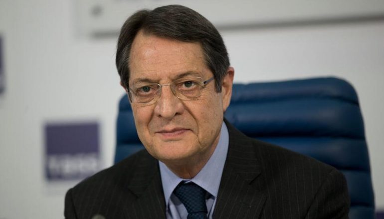 Αναστασιάδης : Αποκλείει λύση του Κυπριακού με τουρκικές εγγυήσεις