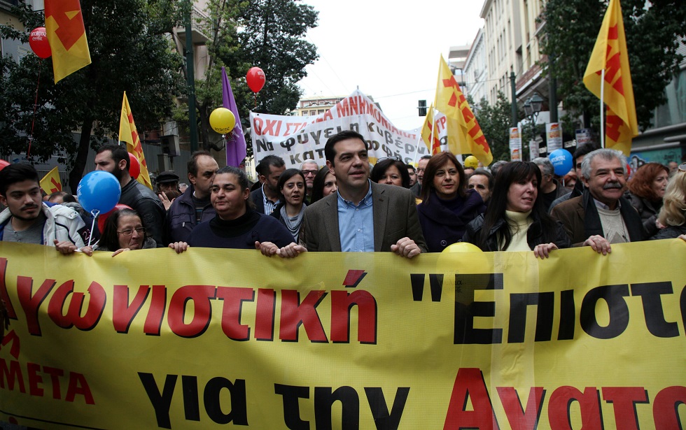Ο ΣΥΡΙΖΑ θέλει να απαγορεύσει τις απεργίες. Σε λίγο και τις διαμαρτυρίες