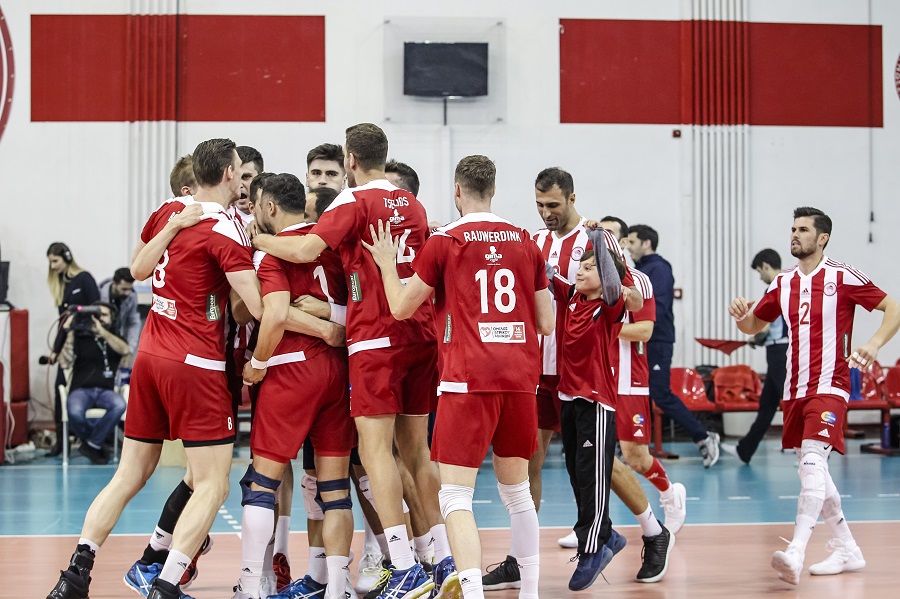 Volley League Ανδρών : Υποδέχεται την Κηφισιά ο Ολυμπιακός