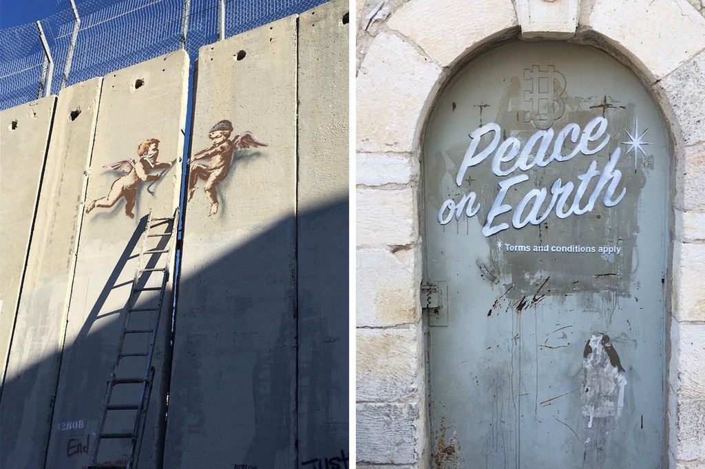 Banksy-Βηθλεέμ: Και επί Γης ειρήνη…