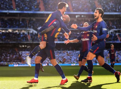 El Clasico : Το πάρτι τίτλου της Μπαρτσελόνα στο Σαντιάγκο Μπερναμπέου (vid)