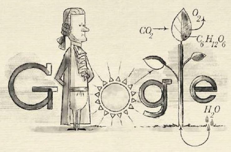 Jan Ingenhousz : Η Google τιμά με doodle τον Ολλανδό επιστήμονα