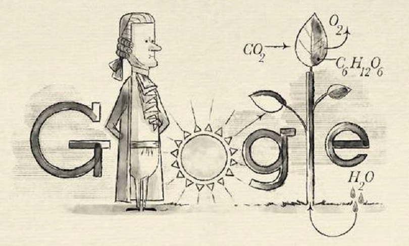 Jan Ingenhousz : Η Google τιμά με doodle τον Ολλανδό επιστήμονα