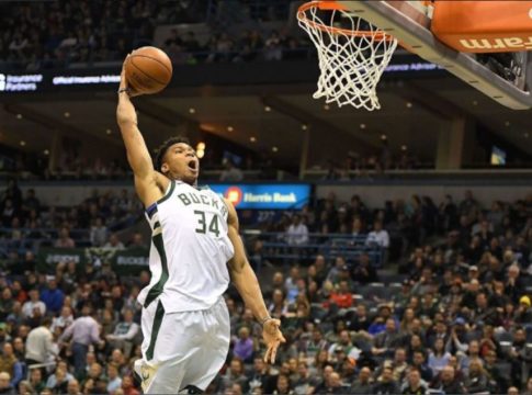NBA : Οκτώ από τα εκατό καλύτερα καρφώματα ανήκουν στον Αντετοκούνμπο