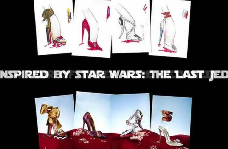 Κριστιάν Λουμπουτέν : Σχεδίασε Star Wars ψηλοτάκουνα και τα βγάζει σε δημοπρασία