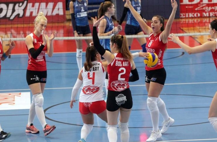Volley League Γυναικών : ΓΣΚ Ηρακλής – Κόρινθος 0-3