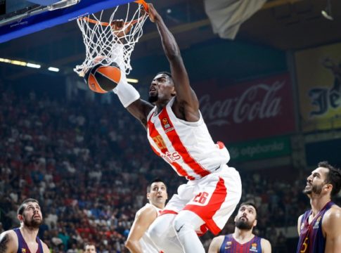 Ερυθρός Αστέρας – Εφές : Ο Λεσόρτ κάρφωσε με μανία στο καλάθι της Εφές (vid)