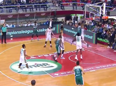 Basketball Champions League : Η πτήση του Πιέρ (vid)