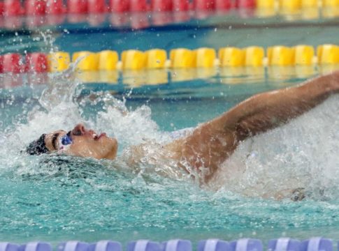 Χρήστου : Όγδοος στον τελικό των 100μ. ύπτιο, με νέο Πανελλήνιο ρεκόρ