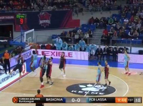 Euroleague : Έκρυψε την μπάλα η Μπαρτσελόνα και ο Σεραφέν την κάρφωσε