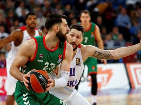 LIVE : Μπασκόνια – ΤΣΣΚΑ Μόσχας