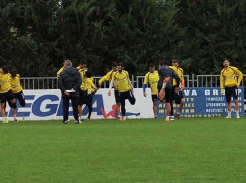 Παναιτωλικός : Αποθεραπεία και προπόνηση ενόψει ΑΕΚ