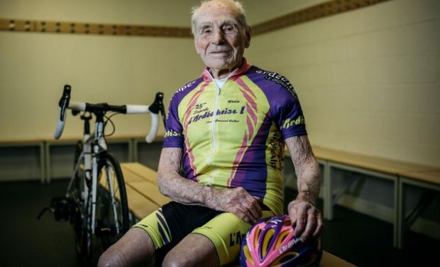 Ρομπέρ Μαρσάν : Ο σούπερ ποδηλάτης αποσύρεται στα 106 χρόνια του!