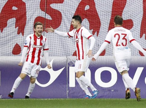 LIVE : Ολυμπιακός – Λαμία 2-0 (Τελικό)