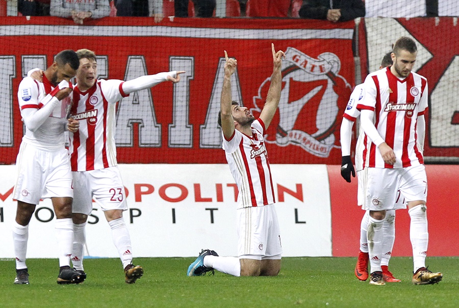 Ολυμπιακός- Λαμία : Καρέ – καρέ το 2-0 του Ολυμπιακού (pics)