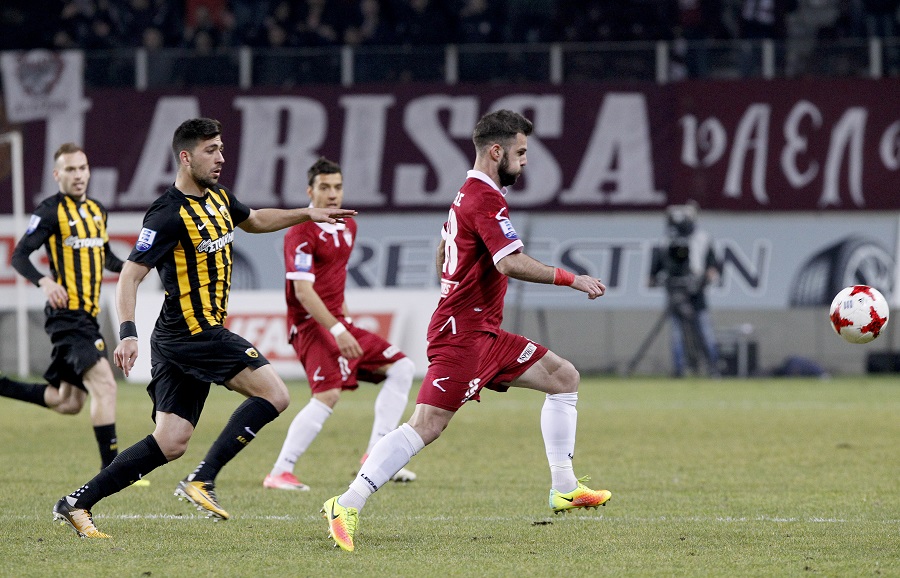 LIVE : Λάρισα – ΑΕΚ 0-0 (τελικό)