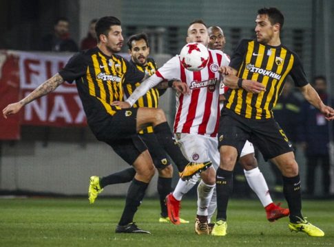 LIVE : Ολυμπιακός – ΑΕΚ 0-0 (Τελικό)