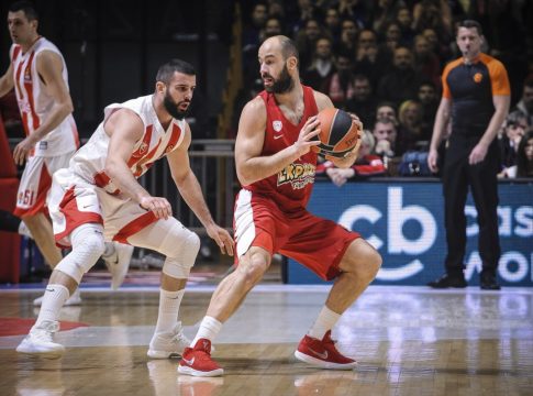 Euroleague : Το φοβερό μπλοκ στον Σπανούλη (vid)