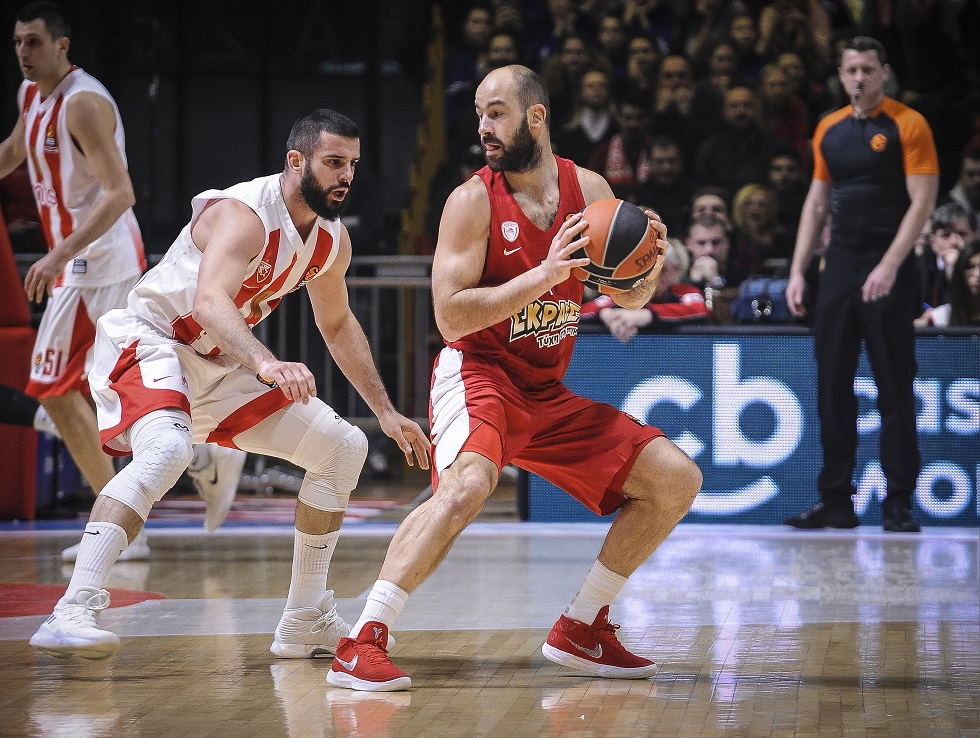 Euroleague : Το φοβερό μπλοκ στον Σπανούλη (vid)