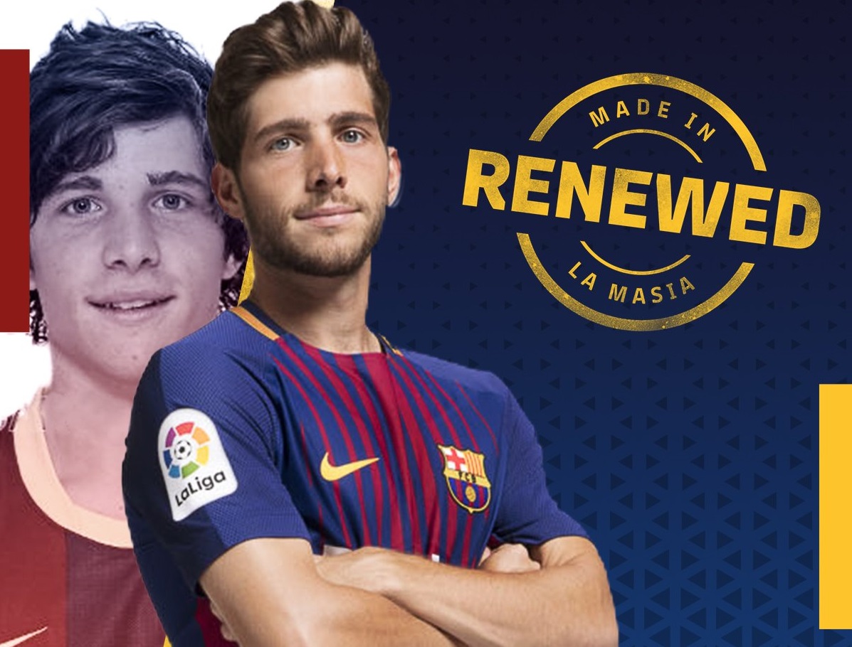 Μπαρτσελόνα : Ανανέωσε τον Σέρχι Ρομπέρτο