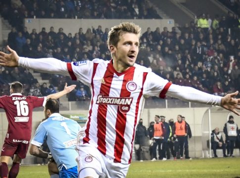 Ολυμπιακός : Η αντίδραση του Μάριν και το σχόλιο του Κοβάσεβιτς (pic)