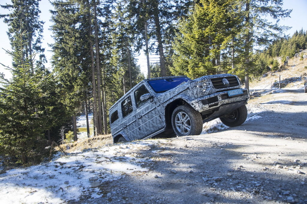 Mercedes-Benz: H νέα G-Class στα  δύσκολα