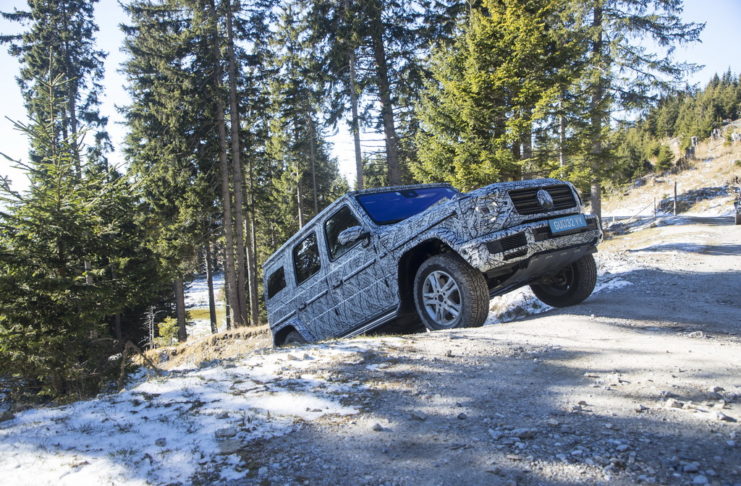 Mercedes-Benz: H νέα G-Class στα δύσκολα