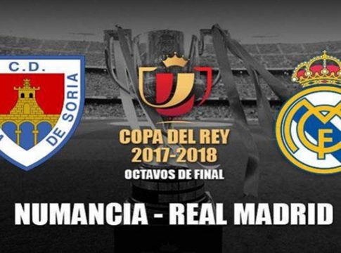 LIVE : Νουμάνθια – Ρεάλ Μαδρίτης