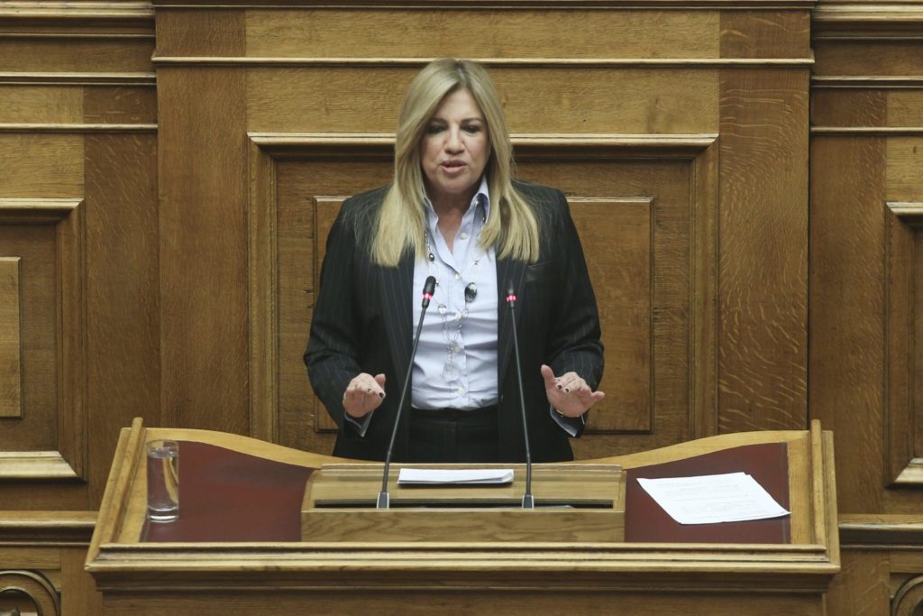 Γεννηματά: Η μη λύση παρατείνει το αδιέξοδο