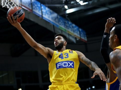 Μακάμπι : Χωρίς Μπόλντεν κόντρα στον Ολυμπιακό