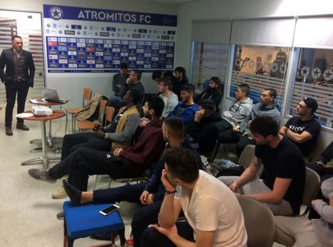 Σεμινάριο διαιτησίας για τους παίκτες του Ατρομήτου