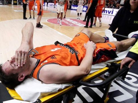 Βαλένθια : Χάνει Φαν Ρόσομ για έναν μήνα τουλάχιστον