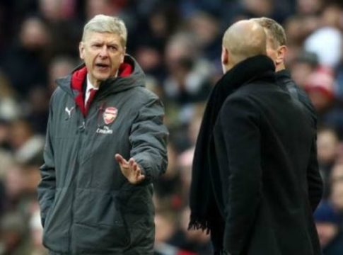 Η ενταση Πεπ με Βενγκέρ (vid)